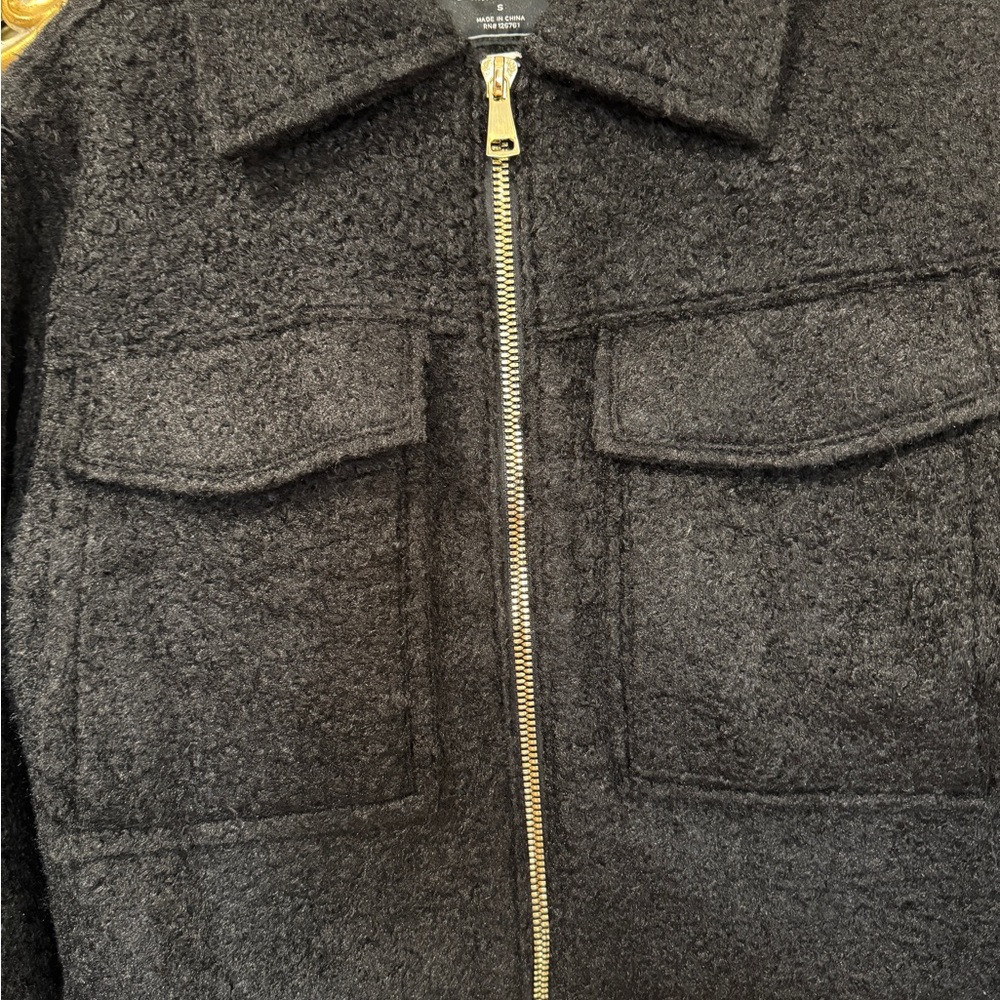 Black Label Black Teddy Jacket — NWOT - Picture 4 of 9
